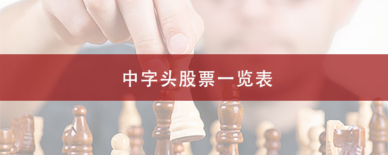 2022年中字头股票一览表