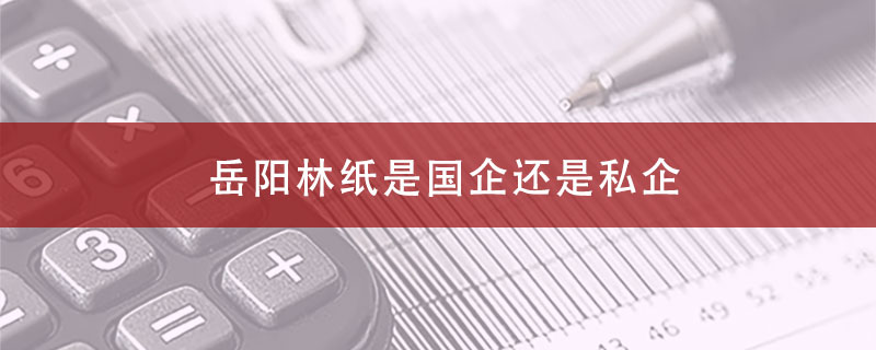 岳阳林纸是国企还是私企?