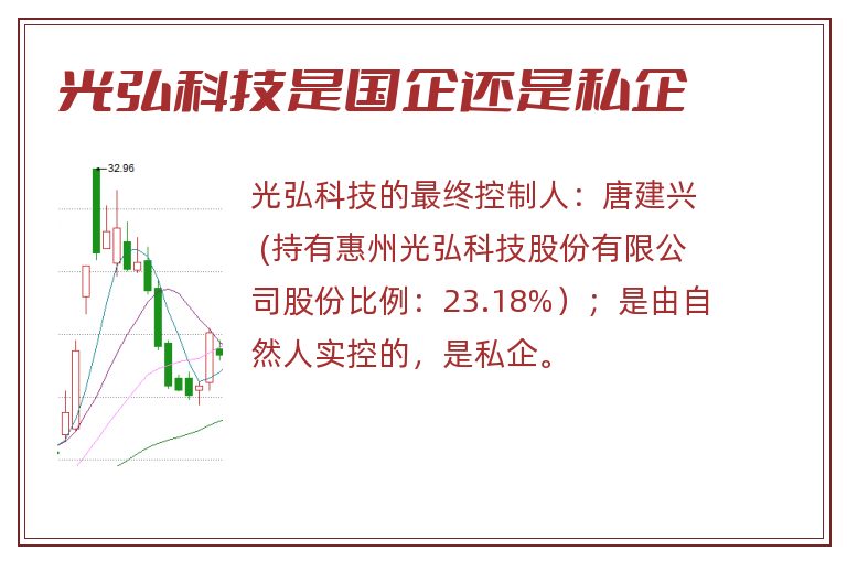 光弘科技是国企还是私企