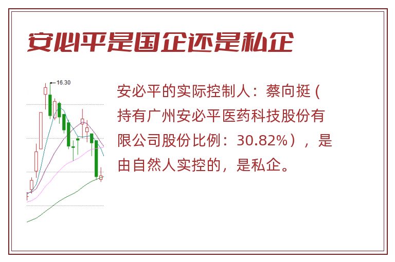 安必平是国企还是私企
