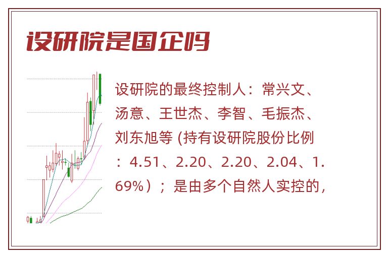 设研院是国企吗