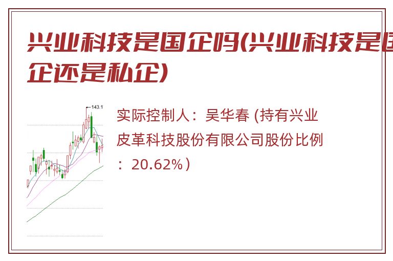 兴业科技是国企吗(兴业科技是国企