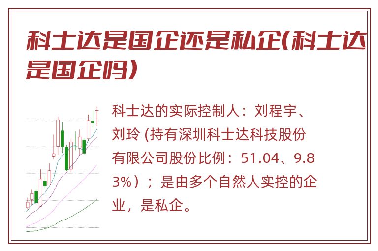 科士达是国企还是私企（科士达是国企
