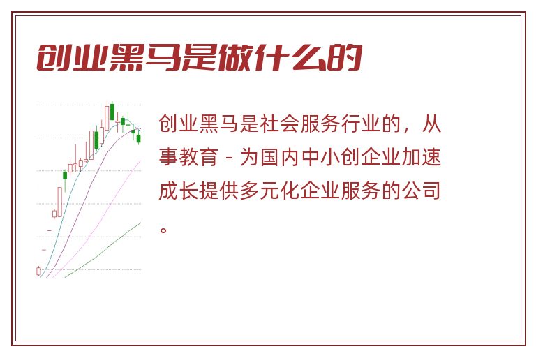 创业黑马是做什么的.jpg 创业黑马,创业黑马是做什么的.jpg