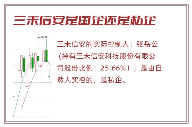 三未信安是国企还是私企