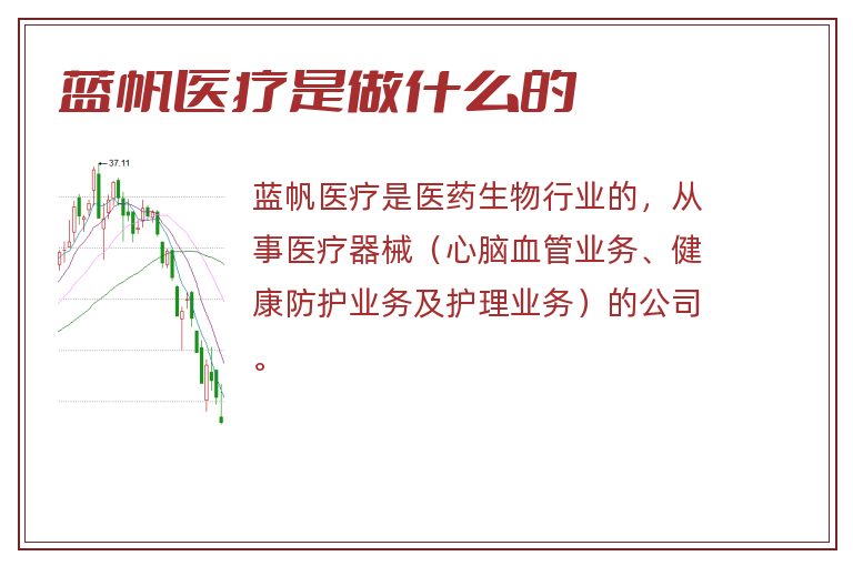 蓝帆医疗是做什么的.jpg 蓝帆医疗,蓝帆医疗是做什么的.jpg