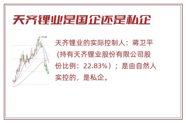 天齐锂业是国企还是私企.jpg 天齐锂业,天齐锂业是国企吗,天齐锂业是国企还是私企.jpg