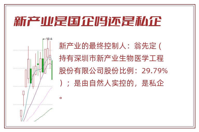 新产业是国企吗还是私企