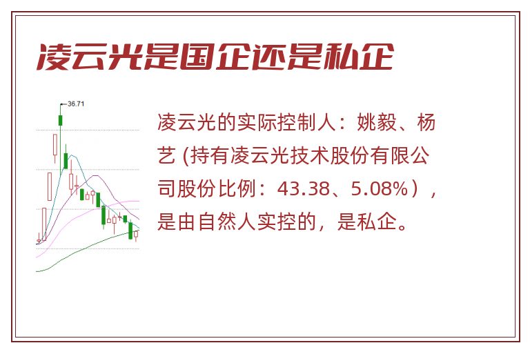 凌云光是国企还是私企