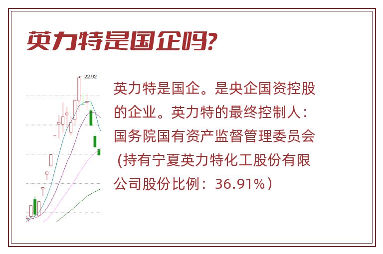 英力特是国企吗？