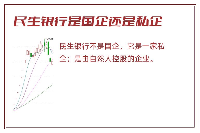 民生银行是国企还是私企