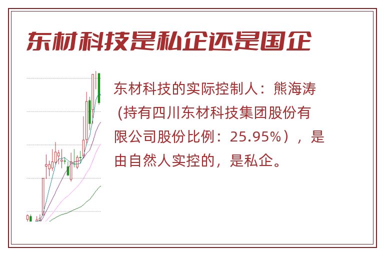 东材科技是私企还是国企