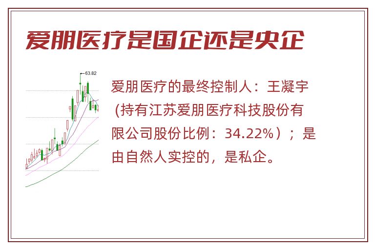 爱朋医疗是国企还是央企