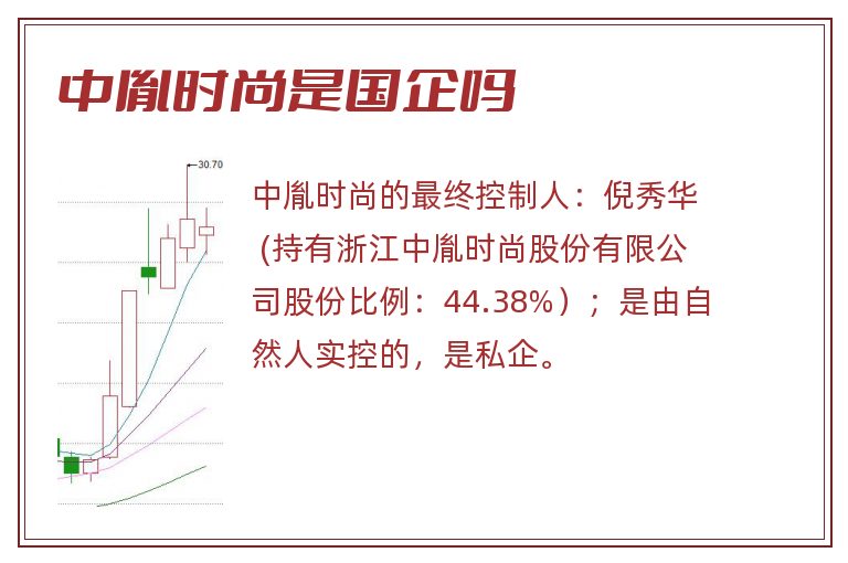 中胤时尚是国企吗