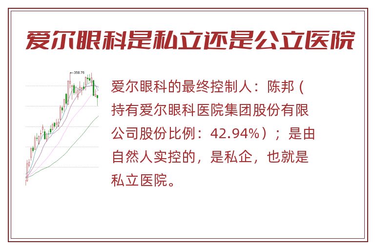 爱尔眼科是私立还是公立医院.jpg 爱尔眼科,爱尔眼科是私立还是公立.jpg