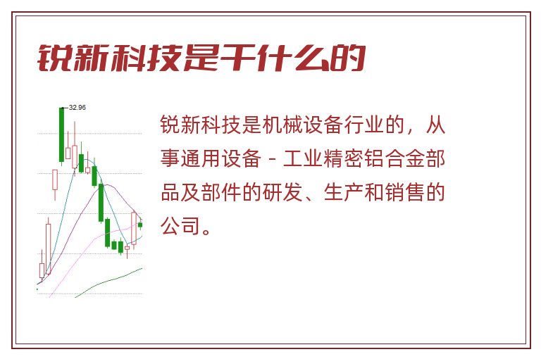 锐新科技是干什么的