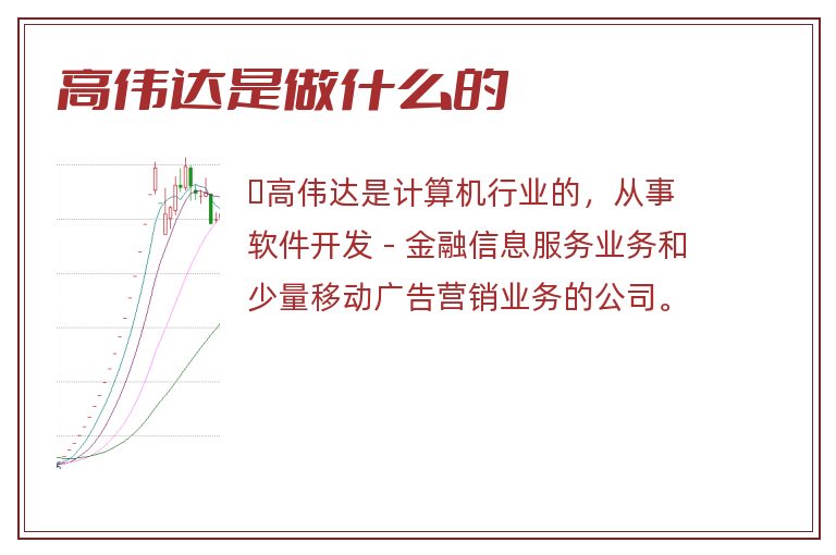 高伟达是做什么的.jpg 高伟达,高伟达是做什么的.jpg