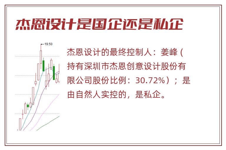 杰恩设计是国企还是私企