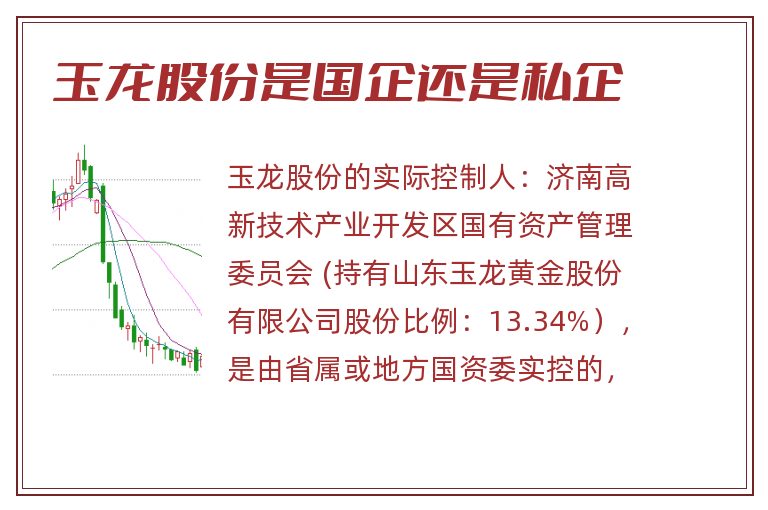 玉龙股份是国企还是私企