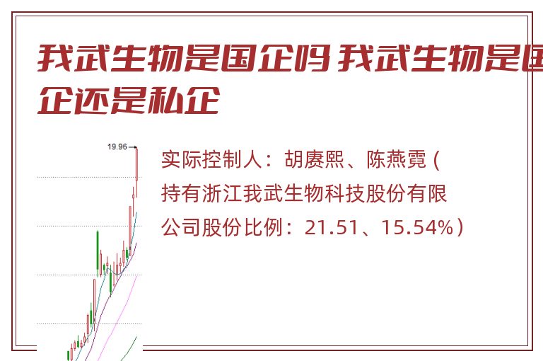 我武生物是国企吗 我武生物是国企还是私企.jpg 我武生物是国企吗,我武生物是国企还是私企.jpg
