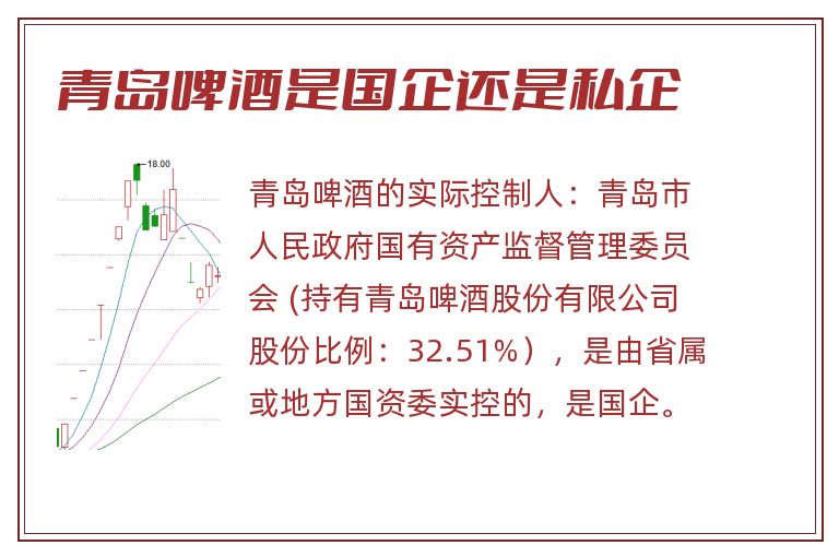 青岛啤酒是国企还是私企