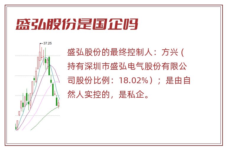 盛弘股份是国企吗