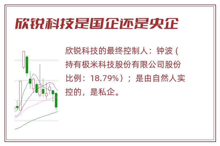 欣锐科技是国企还是央企