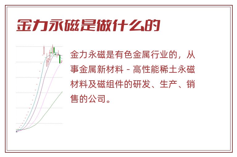 金力永磁是做什么的