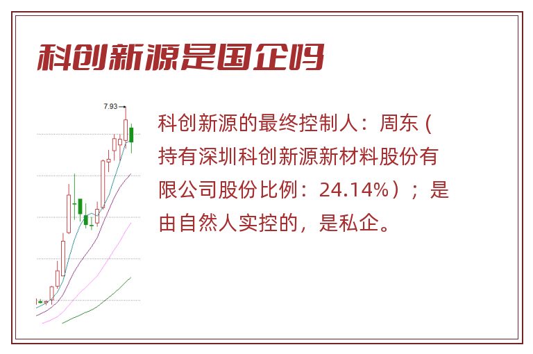科创新源是国企吗