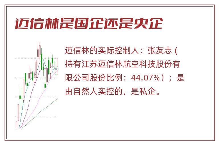 迈信林是国企还是央企