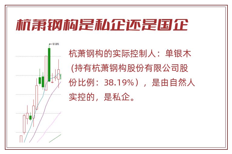 杭萧钢构是私企还是国企
