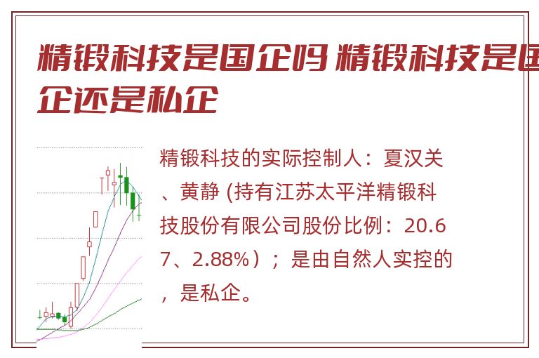 精锻科技是国企吗 精锻科技是国企还是私企.jpg 精锻科技,精锻科技是国企吗,精锻科技是国企还是私企.jpg