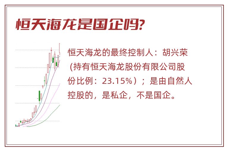 恒天海龙是国企吗？