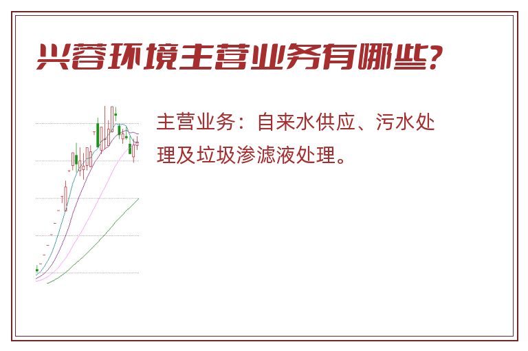 兴蓉环境主营业务有哪些？