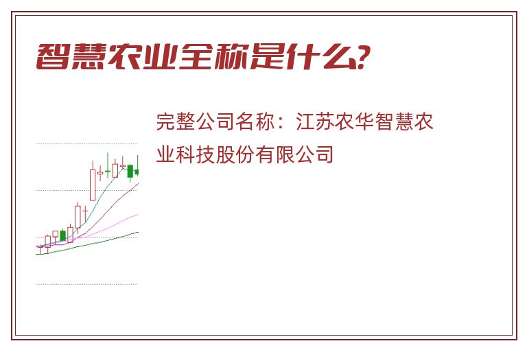 智慧农业全称是什么？