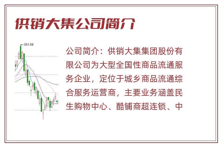 供销大集公司简介