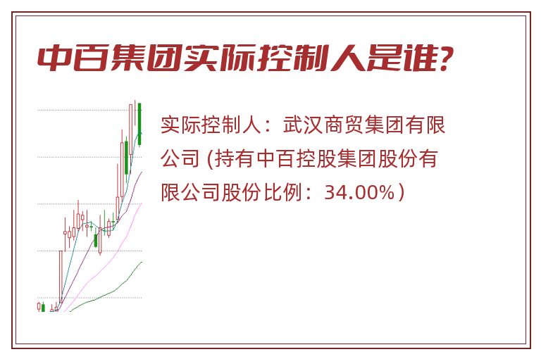 中百集团实际控制人是谁？
