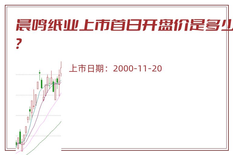 晨鸣纸业上市首日开盘价是多少?.jpg 晨鸣纸业.jpg