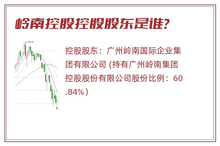岭南控股控股股东是谁？