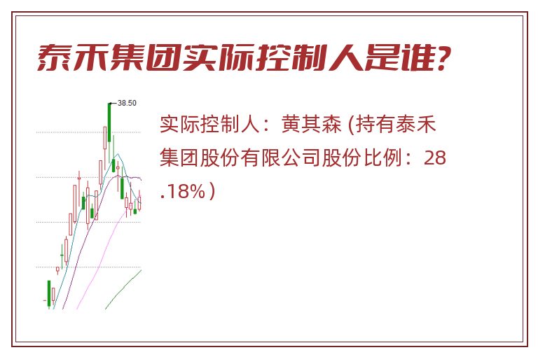泰禾集团实际控制人是谁？
