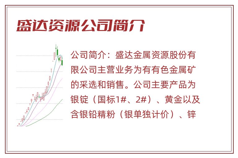 盛达资源公司简介