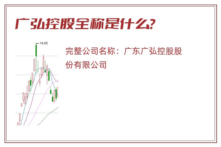 广弘控股全称是什么？