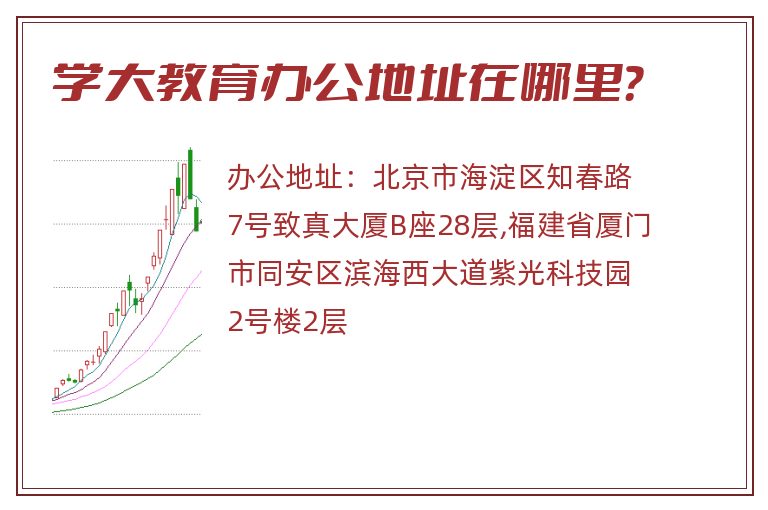 学大教育办公地址在哪里？