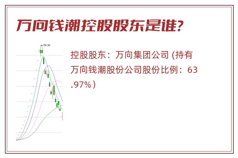 万向钱潮控股股东是谁？