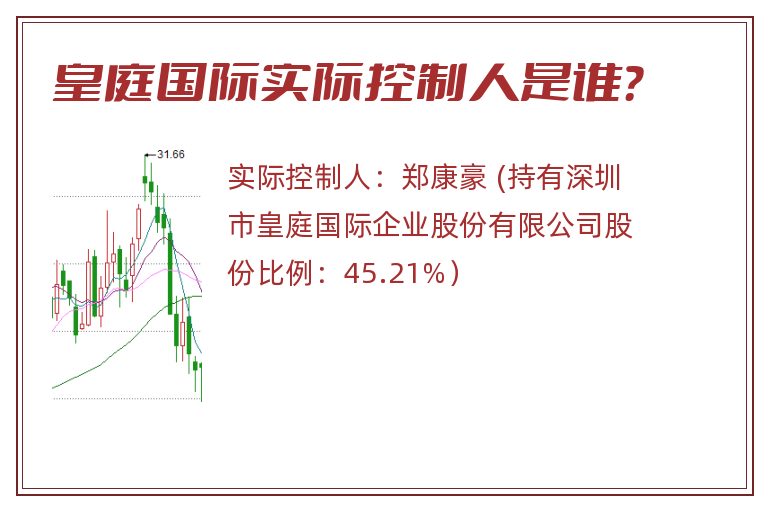 皇庭国际实际控制人是谁？