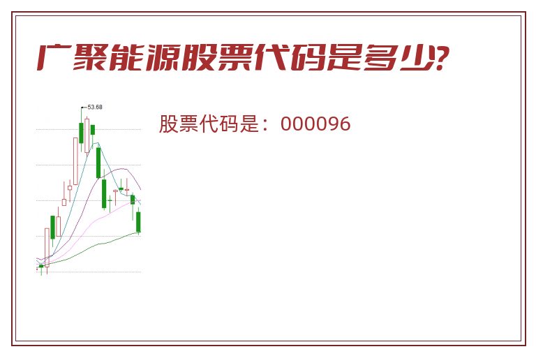 广聚能源股票代码是多少？