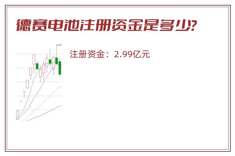 德赛电池注册资金是多少？