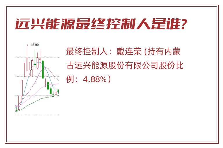远兴能源最终控制人是谁？