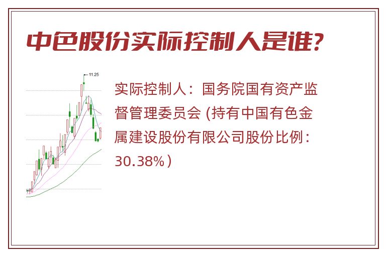 中色股份实际控制人是谁？