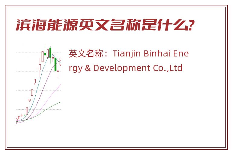 滨海能源英文名称是什么？